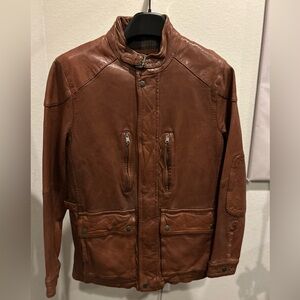 Men's Brown Leather Jacket